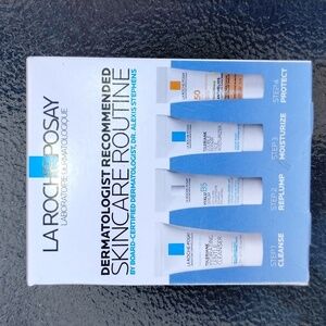 LA ROCHE POSAY SkinCare Routine Cleanse, Replump, Moisturize, Protect